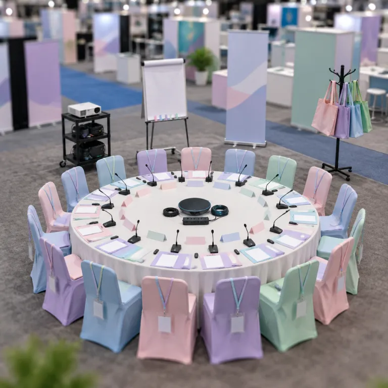 Running a 20-person executive roundtable alongside a major trade show: the side-event playbook